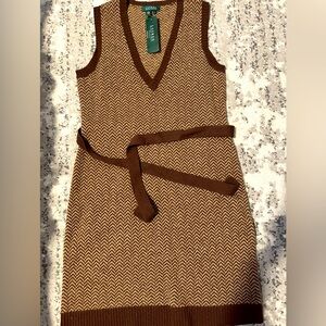 NWT Lauren Ralph Lauren 100% wool dress